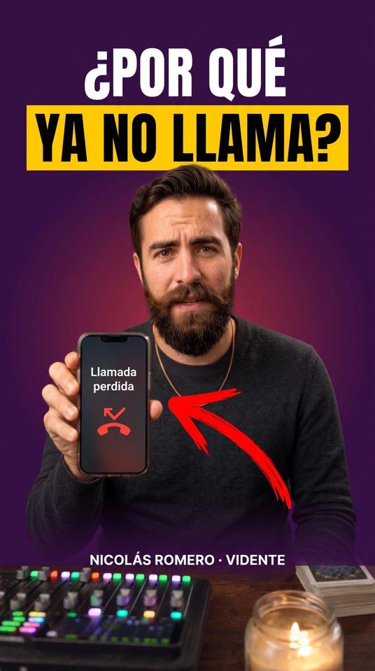 ¿Por qué ya no llama?